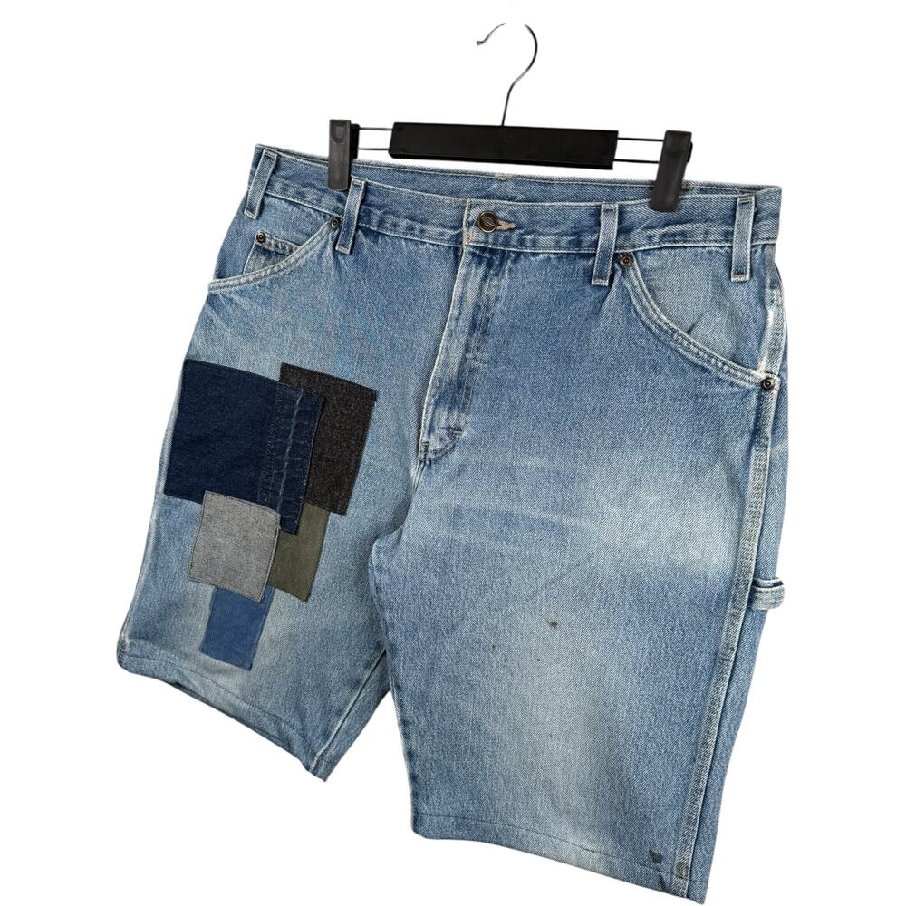 Vintage Dickies Patchwork Carpenter Denim Shorts … - image 3